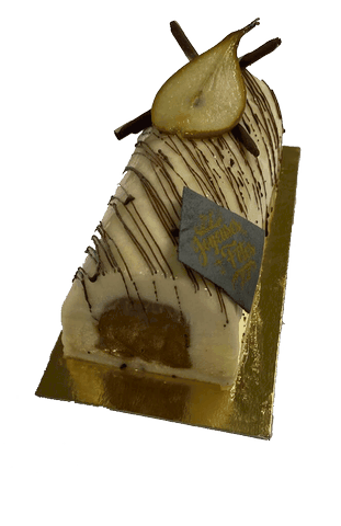 Bûche poire chocolat